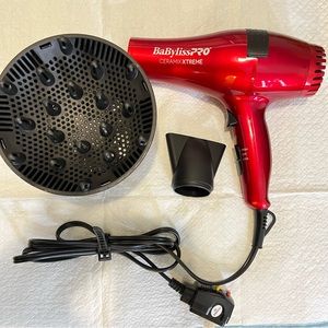 BaByliss Pro Ceramix Xtreme Blow Dryer (With Attachments!)